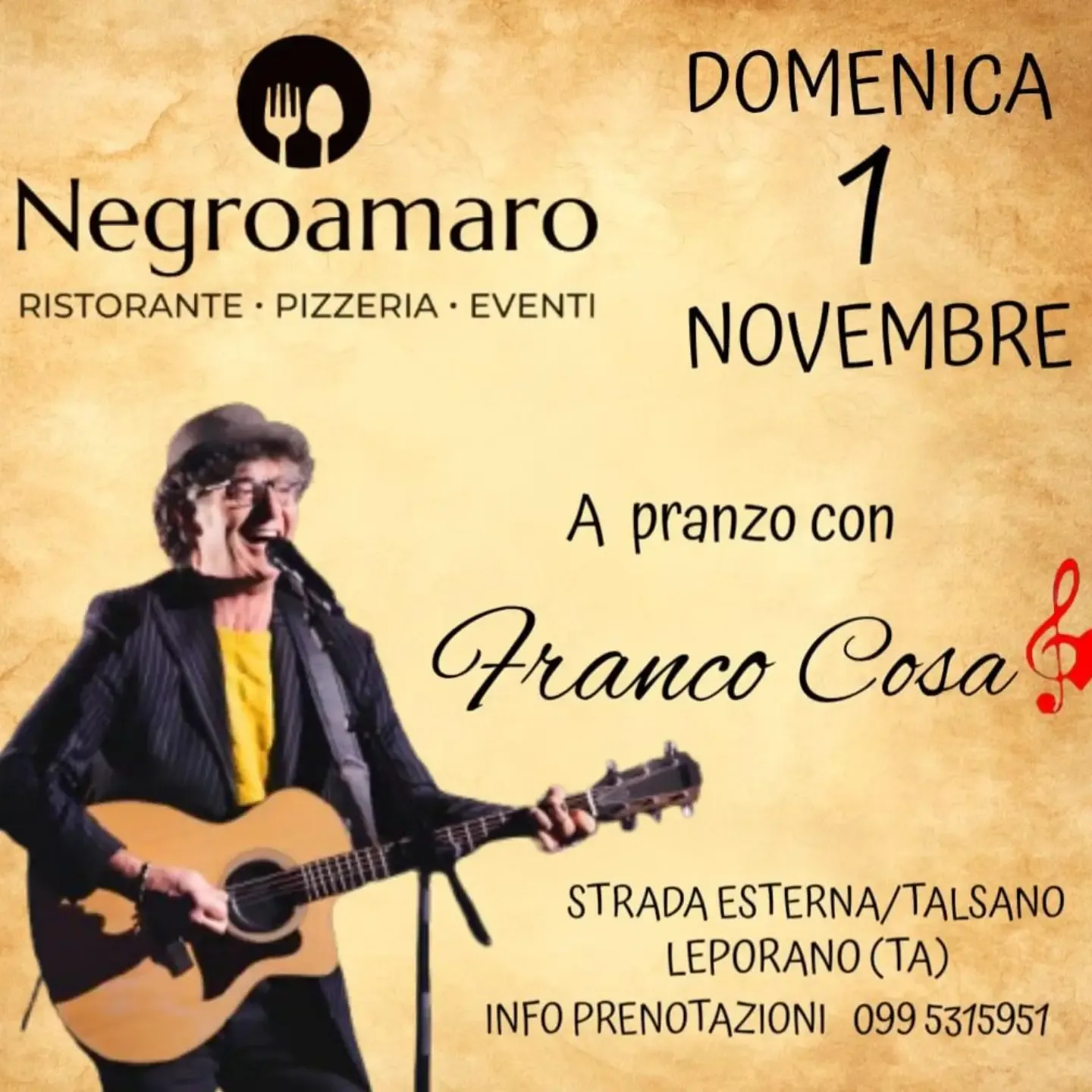 A pranzo con Franco Cosa