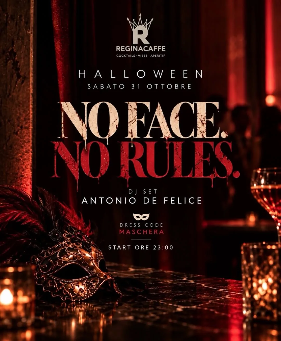 No Face. No Rules. · Halloween con Antonio De Felice