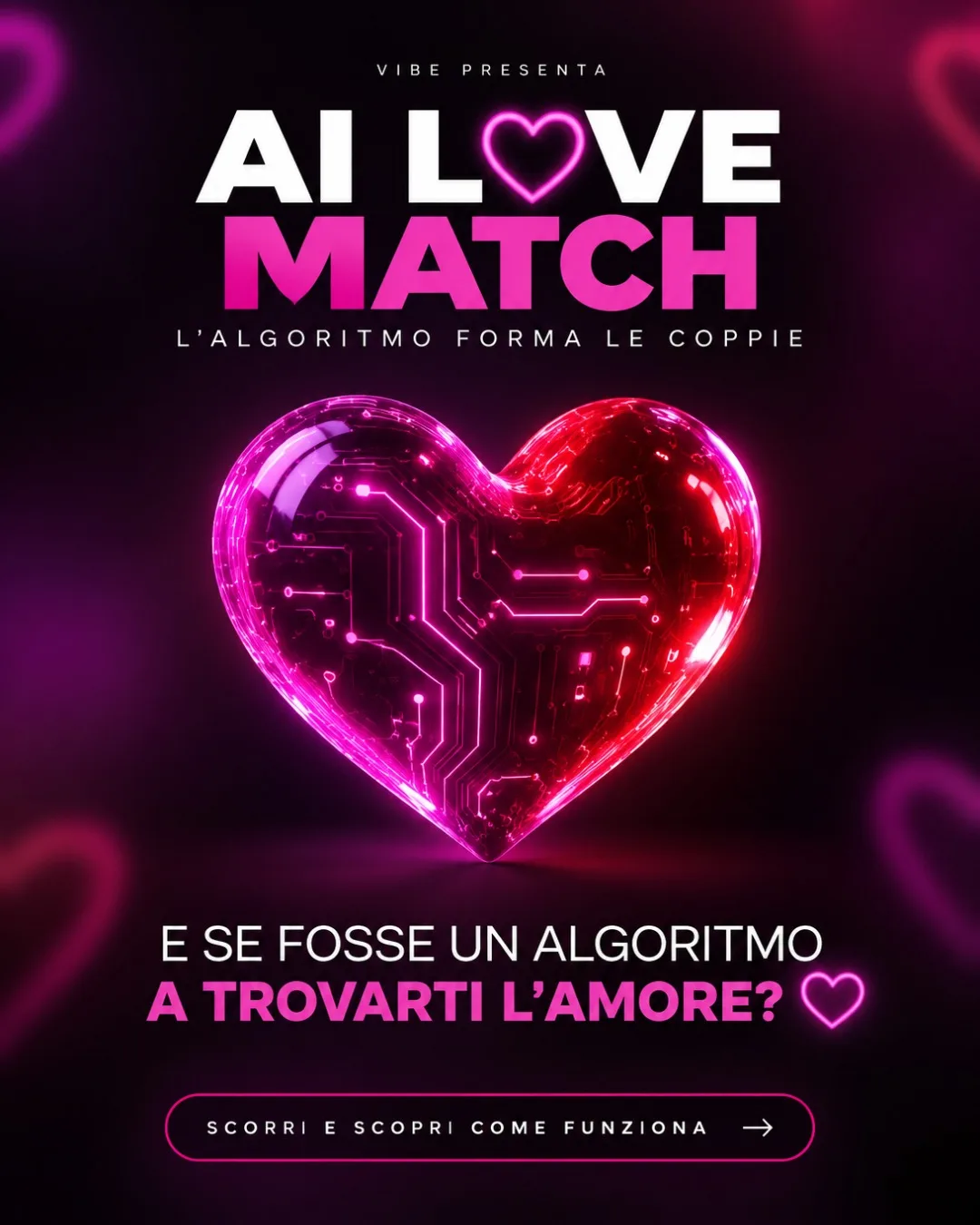 AI Love Match · l’algoritmo forma le coppie
