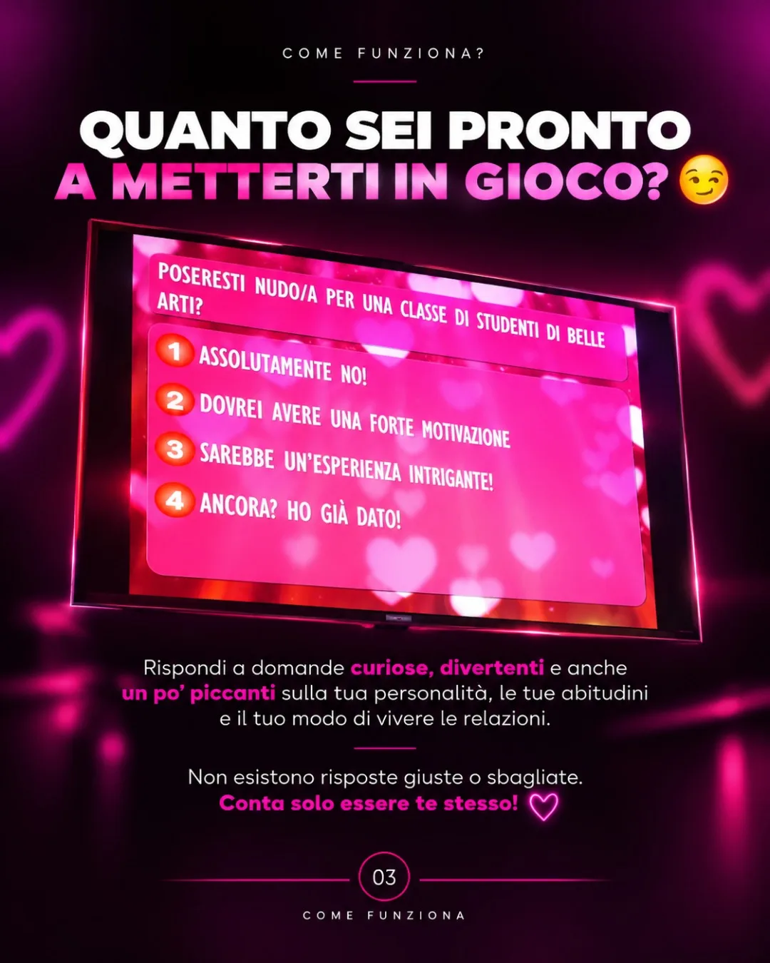 AI Love Match · l’algoritmo forma le coppie
