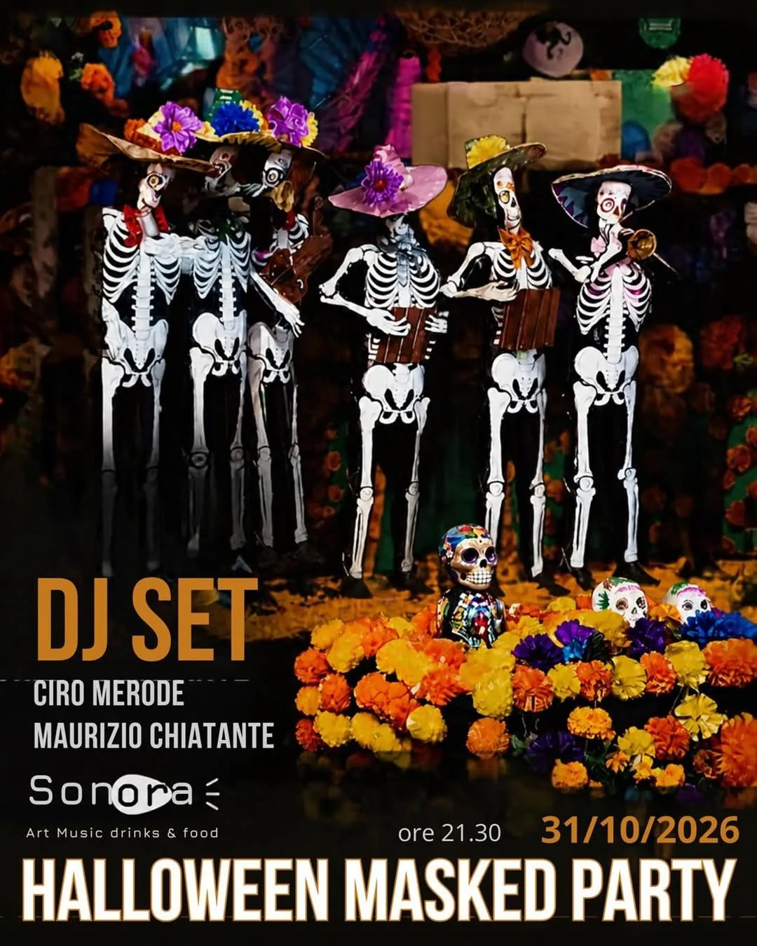 Halloween Masked Party · Ciro Merode e Maurizio Chiatante