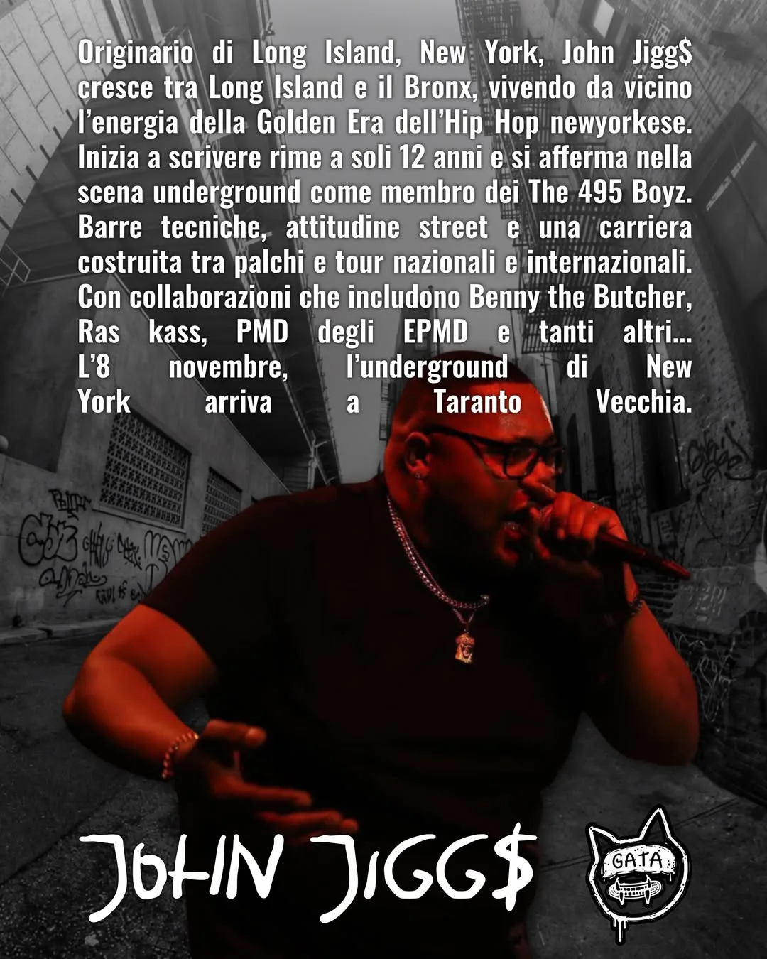 Underground from New York to Taranto · John Jigg$ e Rockwelz