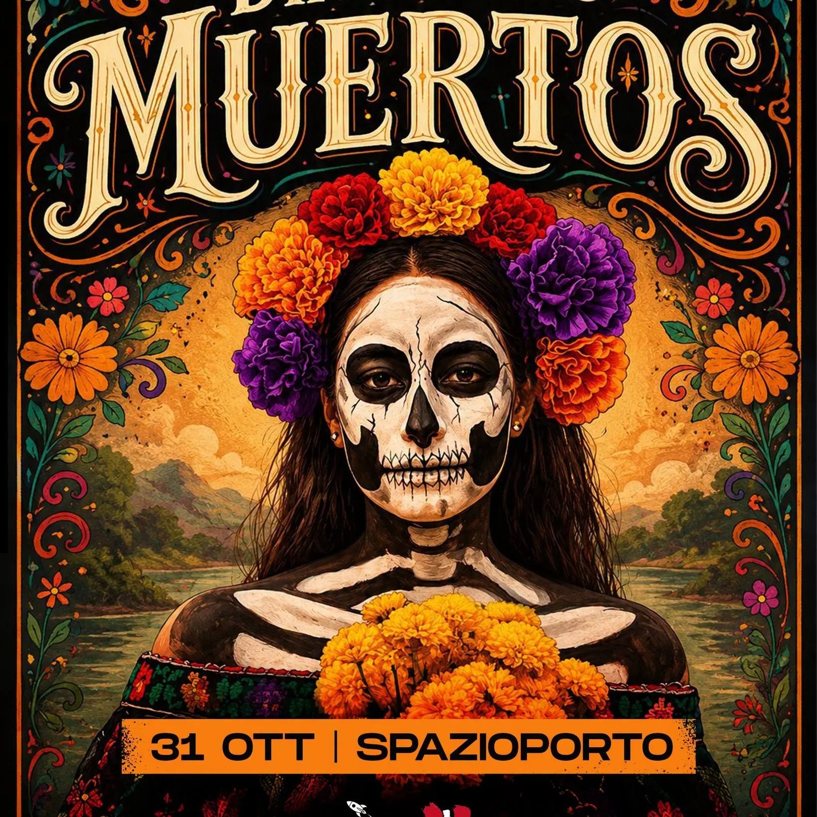 Día de los Muertos · il party di Halloween di Porta Napoli