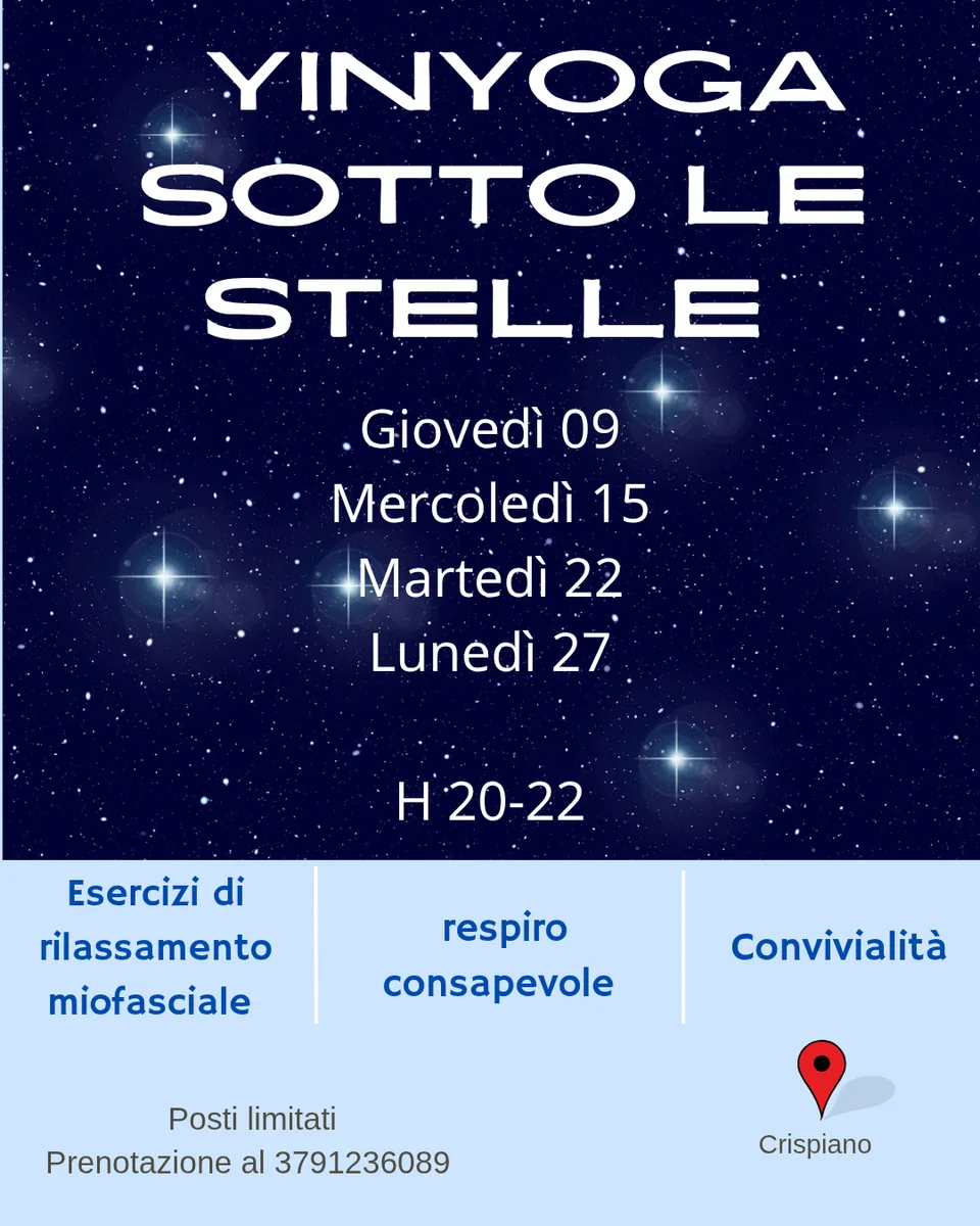YinYoga sotto le stelle · Artstudio (Crispiano)