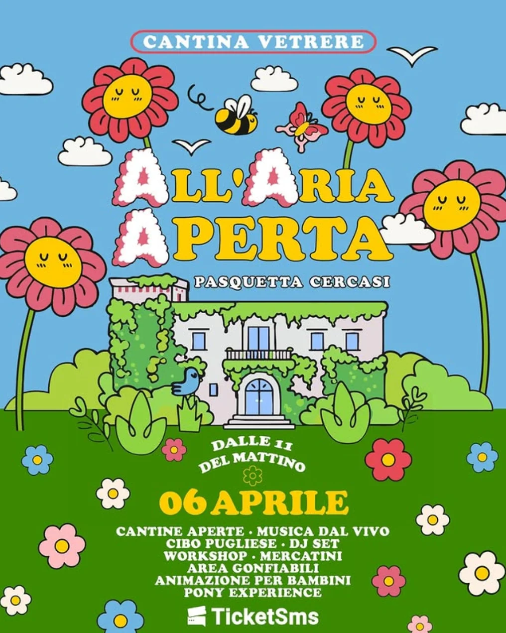 AAA - Pasquetta Cercasi 2026 alle Cantine Vetrère